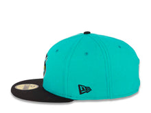 Load image into Gallery viewer, Saltillo Saraperos New Era LMB 59FIFTY 5950 Fitted Cap Hat Teal Crown Black Visor Team Color Logo