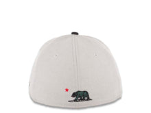Load image into Gallery viewer, CALI CALIfornia New Era 59FIFTY 5950 Fitted Cap Hat Gray Crown Green Visor Green/Black/Red CA with Star Logo