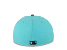 Load image into Gallery viewer, San Diego Padres New Era MLB 59FIFTY 5950 Fitted Cap Hat Blue Crown Black Visor Black Logo