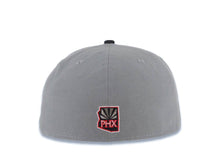 Load image into Gallery viewer, Arizona Coyotes NHL New Era 59FIFTY 5950 Fitted Cap Hat Gray Crown Black Visor Gray/White/Red Logo