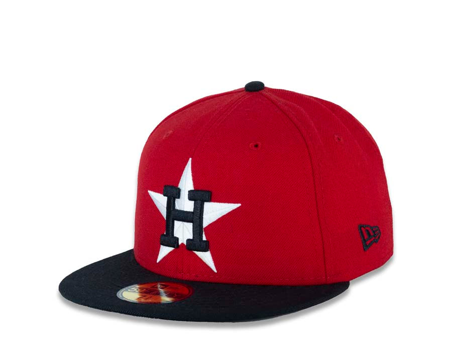 Red and black astros hat Clearance