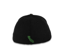 Load image into Gallery viewer, West Coast Bear New Era 59FIFTY 5950 Fitted Cap Hat Black Crown Camo Visor Beige/Black/Green/White Bear Logo