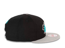 Load image into Gallery viewer, West Coast Bear New Era 9FIFTY 950 Snapback Cap Hat Black Crown Gray Visor Gray/Black/Torquoise/White Bear Logo
