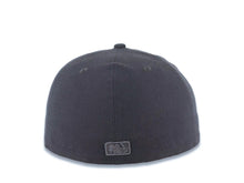 Load image into Gallery viewer, Los Angeles Dodgers New Era MLB 59FIFTY 5950 Fitted Cap Hat Dark Gray Crown Red Visor Gray Logo