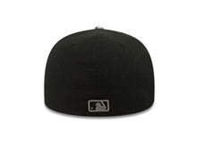 Load image into Gallery viewer, New York Yankees New Era MLB 59FIFTY 5950 Fitted Cap Hat Black Crown Black/Dark Gray Logo Viza Sketch