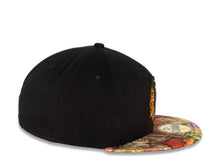 Load image into Gallery viewer, Chicago Blackhawks New Era NHL 59FIFTY 5950 Fitted Cap Hat Black Crown Snake Skin Visor Team Color Logo