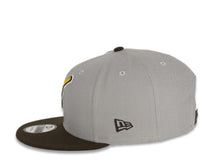 Load image into Gallery viewer, San Diego Padres New Era MLB 9Fifty 950 Snapback Cap Hat Gray Crown Brown Visor Brown/Gold/White Friar Logo