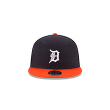 Load image into Gallery viewer, (Youth) Detroit Tigers New Era MLB 9FIFTY 950 Kid Snapback Cap Hat Navy Crown Orange Visor White Logo