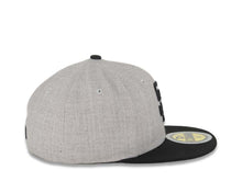 Load image into Gallery viewer, (Youth) San Diego Padres New Era MLB 59FIFTY 5950 Kid Fitted Cap Hat Heather Gray Crown Black Visor Black Logo