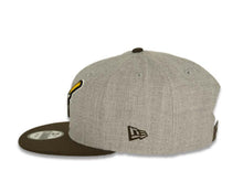Load image into Gallery viewer, San Diego Padres New Era MLB 9FIFTY 950 Snapback Cap Hat Heather Gray Crown Brown Visor Friar Logo