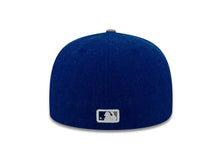Load image into Gallery viewer, Los Angeles Dodgers New Era MLB 59FIFTY 5950 Fitted Cap Hat Heather Royal Blue Crown Gray Visor White/Gray Logo