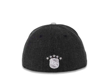 Load image into Gallery viewer, Los Angeles Kings New Era NHL 59FIFTY 5950 Fitted Cap Hat Heather Black/Gray Crown Gray Visor Team Color Logo