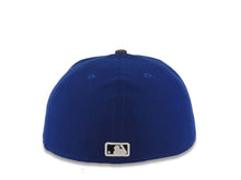 Load image into Gallery viewer, (Suede Visor) New York Yankees New Era MLB 59FIFTY 5950 Fitted Cap Hat Navy Crown Black Visor Black/White Logo