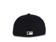 Load image into Gallery viewer, San Diego Padres New Era MLB 59FIFTY 5950 Fitted Cap Hat Navy Crown Heather Gray Visor White/Orange Logo