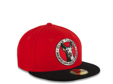 Load image into Gallery viewer, Xolos de Tijuana New Era Liga MX 59FIFTY 5950 Fitted Cap Hat Red Crown Black Visor Team Color Logo