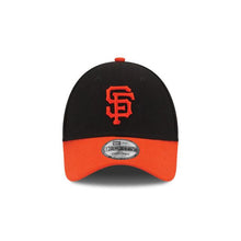 Load image into Gallery viewer, San Francisco Giants New Era MLB 9Forty 940 The League Adjustable Cap Hat Black Crown Orange Visor Orange Team Color Logo