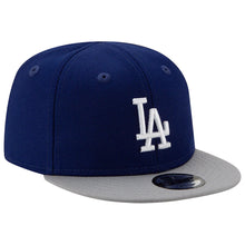 Load image into Gallery viewer, (Infant) Los Angeles Dodgers New Era MLB 9FIFTY 950 Snapback Cap Hat Royal Blue Crown Gray Visor White Logo (My 1st First)