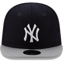 Load image into Gallery viewer, (Infant) New York Yankees New Era MLB 9FIFTY 950 Snapback Cap Hat Navy Crown Gray Visor Team Color Logo (My 1st First)
