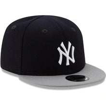 Load image into Gallery viewer, (Infant) New York Yankees New Era MLB 9FIFTY 950 Snapback Cap Hat Navy Crown Gray Visor Team Color Logo (My 1st First)