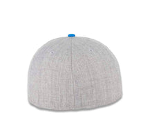 Load image into Gallery viewer, Queretaro New Era 59FIFTY 5950 Fitted Cap Hat Gray Crown Blue Visor Blue/Black "Q" Logo