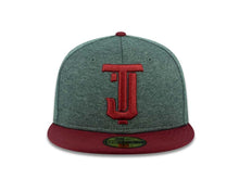 Load image into Gallery viewer, Tijuana Toros New Era LMB 59FIFTY 5950 Fitted Cap Hat Shadow Tech Dark Gray Crown Cardinal Visor Cardinal Logo
