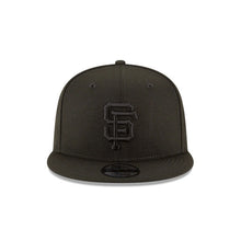 Load image into Gallery viewer, San Francisco Giants New Era MLB 9FIFTY 950 Snapback Cap Hat Black Crown/Visor Black Logo