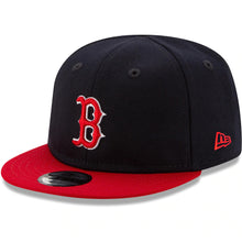 Load image into Gallery viewer, (Infant) Boston Red Sox New Era MLB 9FIFTY 950 Snapback Cap Hat Navy Crown Red Visor Team Color Logo (My 1st First)