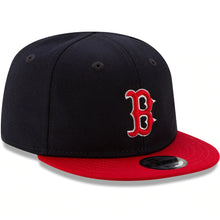 Load image into Gallery viewer, (Infant) Boston Red Sox New Era MLB 9FIFTY 950 Snapback Cap Hat Navy Crown Red Visor Team Color Logo (My 1st First)
