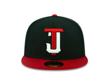 Load image into Gallery viewer, Tijuana Toros New Era LMB 59FIFTY 5950 Fitted Cap Hat Black Crown Red Visor White/Red Logo