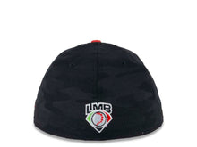 Load image into Gallery viewer, Mexico DIABLOS New Era 59FIFTY 5950 Fitted Cap Hat Black Crown Red Visor White Logo