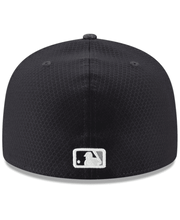 Load image into Gallery viewer, (Youth/Adult) New York Yankees New Era MLB 59FIFTY 5950 Fitted Cap Hat Navy Crown Dark Gray Visor White Logo Batting Practice 2019