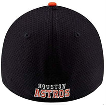 Load image into Gallery viewer, Houston Astros New Era MLB 39THIRTY 3930 Flexfit Cap Hat Navy Crown Orange Visor White Logo Batting Practice 2018
