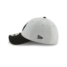 Load image into Gallery viewer, San Diego Padres New Era MLB 39THIRTY 3930 Flexfit Cap Hat Gray Crown Black Visor Black/White Logo
