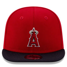 Load image into Gallery viewer, (Infant) Los Angeles Anaheim Angels New Era MLB 9FIFTY 950 Snapback Cap Hat Red Crown Navy Visor Team Color Logo (My 1st First)