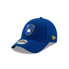 Load image into Gallery viewer, Milwaukee Brewers New Era MLB 9FORTY 940 Adjustable Cap Hat Royal Blue Crown/Visor Team Color Logo