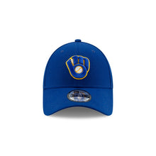 Load image into Gallery viewer, Milwaukee Brewers New Era MLB 9FORTY 940 Adjustable Cap Hat Royal Blue Crown/Visor Team Color Logo