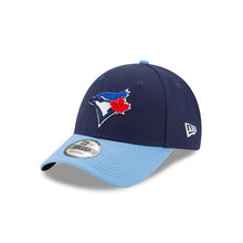 Load image into Gallery viewer, Toronto Blue Jays New Era MLB 9FORTY 940 Adjustable Cap Hat Navy Crown Sky Blue Visor Team Color Logo