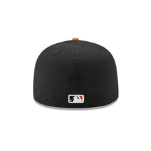 Load image into Gallery viewer, San Francisco Giants New Era MLB 59Fifty 5950 Fitted Cap Hat Black Crown Orange Visor Orange Team Color Logo
