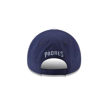 Load image into Gallery viewer, San Diego Padres New Era MLB 9Forty 940 The League Adjustable Cap Hat Navy Crown White Visor White Logo