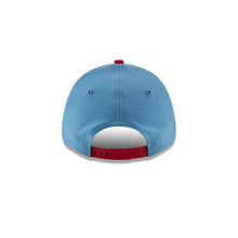Load image into Gallery viewer, Spring Field Cardinals New Era MiLB 9FORTY 940 Adjustable Cap Hat Sky Blue Crown Red Visor "Bird" Logo