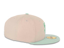 Load image into Gallery viewer, San Diego Padres New Era MLB 59FIFTY 5950 Fitted Cap Hat Medium Silver (Light Gray) Crown Blue Tint Visor White/Blue Tint Logo Two-Tone (Color Pack)