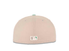 Load image into Gallery viewer, San Diego Padres New Era MLB 59FIFTY 5950 Fitted Cap Hat Medium Silver (Light Gray) Crown Blue Tint Visor White/Blue Tint Logo Two-Tone (Color Pack)