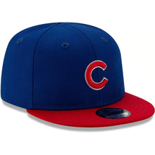 Load image into Gallery viewer, (Infant) Chicago Cubs New Era MLB 9FIFTY 950 Snapback Cap Hat Royal Blue Crown Red Visor Red/White Logo Two-Tone (My 1st First)