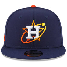 Load image into Gallery viewer, Houston Astros New Era MLB 9FIFTY 950 Snapback Cap Hat Navy Crown Navy Visor White/Orange/Yellow Logo (2022 City Connect)