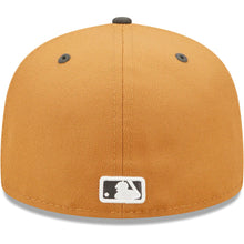 Load image into Gallery viewer, Chicago White Sox New Era MLB 59FIFTY 5950 Fitted Cap Hat Light Brown Crown Dark Gray Visor Dark Gray/White Logo (Color Pack)