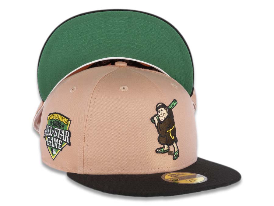 NEW ERA CAPS San Diego Padres Peach Mint 59FIFTY Fitted Hat