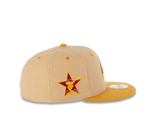 Load image into Gallery viewer, San Diego Padres New Era MLB 59FIFTY 5950 Fitted Cap Hat Camel Crown Panama Tan Visor Tan/Cardinal Swinging Friar Logo 1978 All-Star Game Side Patch Cardinal UV