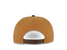 Load image into Gallery viewer, San Diego Padres New Era MLB 9FIFTY 950 Snapback Cap Hat Light Brown Crown Dark Brown Visor Light Teal/Tan Swinging Friar Logo 40th Anniversary Side Patch