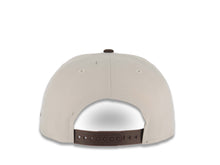 Load image into Gallery viewer, San Diego Padres New Era MLB 9FIFTY 950 Snapback Cap Hat Stone Crown Brown Visor Pink/Metallic Brown Logo 25th Anniversary Side Patch Pink UV