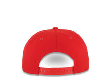 Load image into Gallery viewer, San Diego Padres New Era MLB 9FIFTY 950 Snapback Cap Hat Red Crown Dark Brown Visor Blue/Metallic Brown Logo 1992 All-Star Game Side Patch Yellow UV